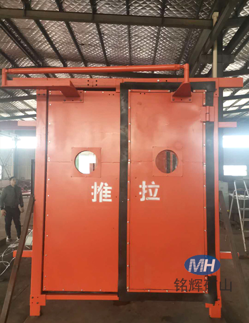 双向隔风无压风门